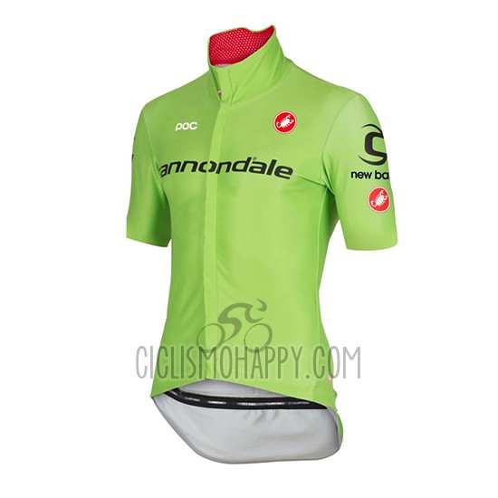 Cannondale Cycling Jersey Bib Short 2017 Men Short Sleeve Green